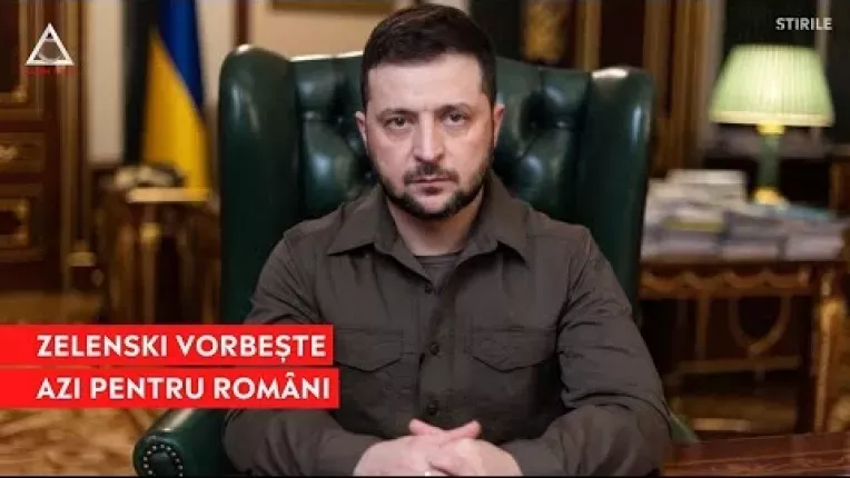 Astazi, Zelenski se va adresa romanilor