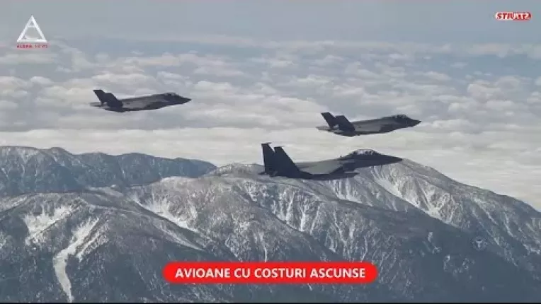Avioanele F-35 sunt mai zgomotoase decat orice alt model