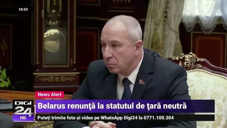 Belarus renunta la statutul de tara neutra si non-nucleara