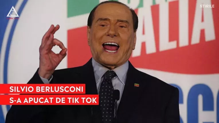 Berlusconi strange voturi pe TikTok