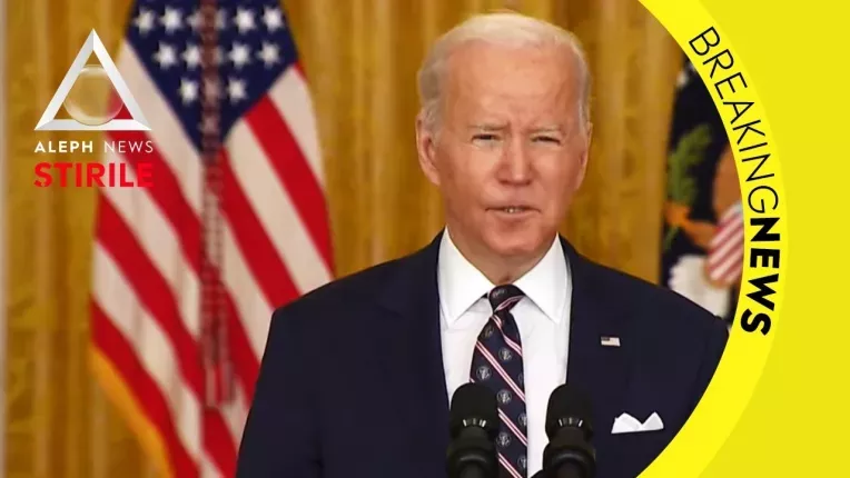 Biden anunta sanctiunile impotriva Rusiei