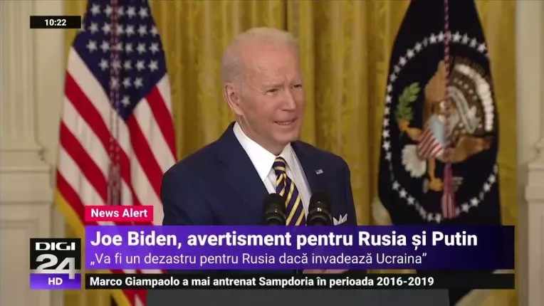 Biden promite sa trimita trupe americane in Romania si Polonia daca Rusia invadeaza Ucraina