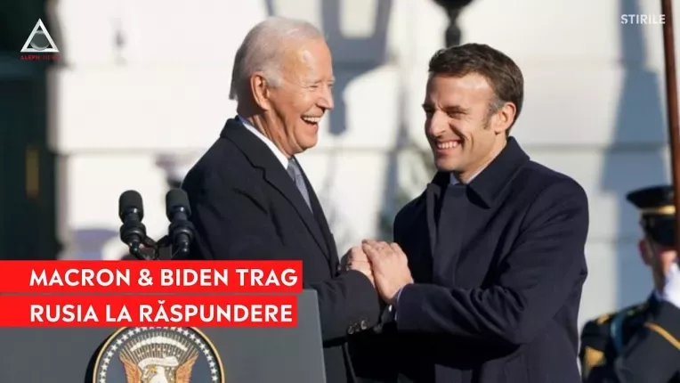 Biden si Macron trag Rusia la raspundere