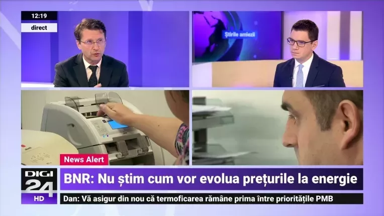 BNR a crescut dobanda-cheie. Suciu: Avem un tablou de incertitudine cu foarte multe culori