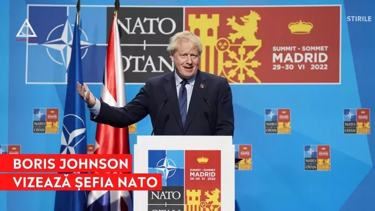 Boris Johnson este sustinut de mai multi lideri pentru sefia NATO
