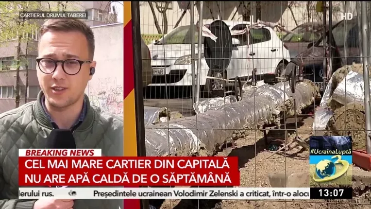 Cel mai mare cartier din Capitala nu are apa calda de o saptamana