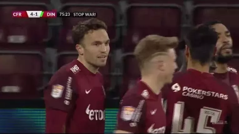 CFR - Dinamo 4-1.Cainii au condus in Gruia, dar CFR i-a pedepsit