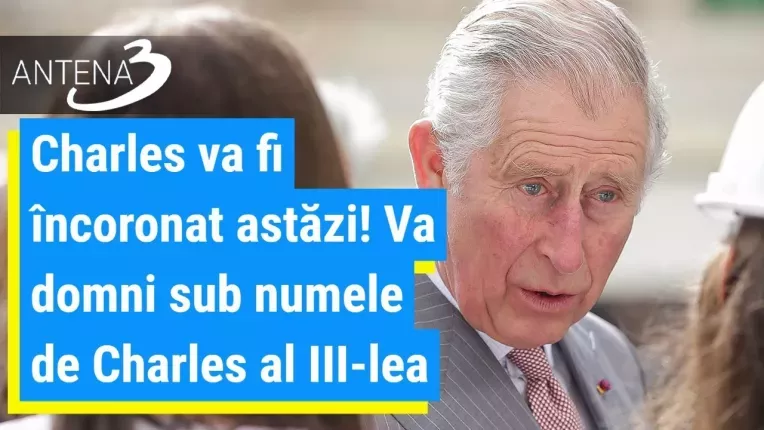 Charles va fi incoronat astazi! Va domni sub numele de Charles al III-lea