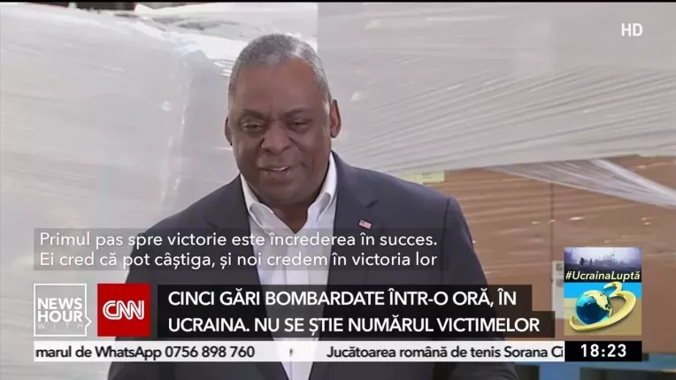 Cinci gari din Ucraina, bombardate in decurs de o ora