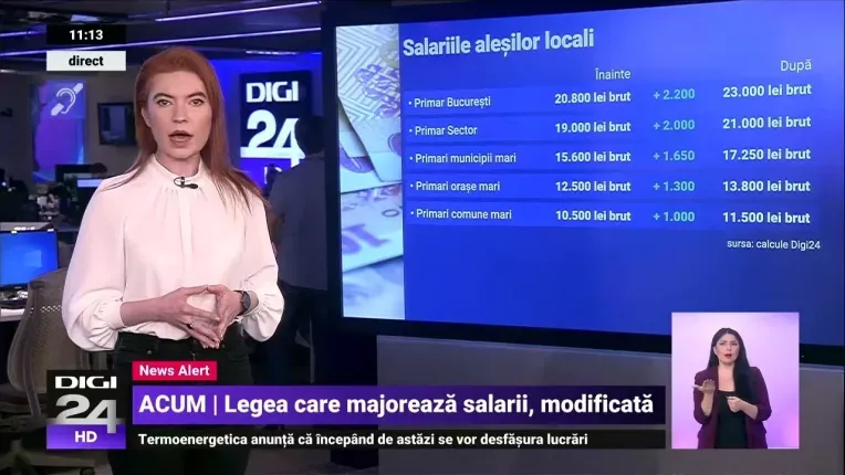 Coalitia renunta la majorarea salariilor demnitarilor, insa le pastreaza pe cele ale alesilor locali