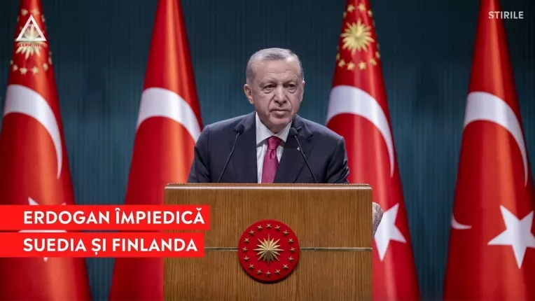 Conditiile lui Erdogan pentru a permite aderarea Finlandei si Suediei la NATO