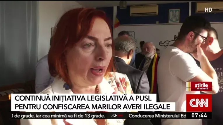 Continua initiativa PUSL pentru confiscarea marilor averi ilegale