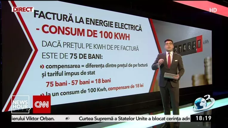 Cum calculam compensarile pe facturile de energie electrica si gaze