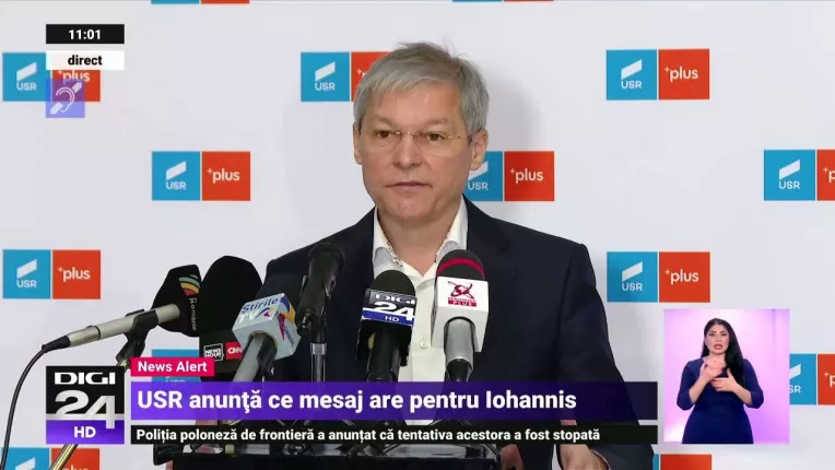 Dacian Ciolos: "Iohannis s-a pozitionat ca fiind nasul acestei monstruoase coalitii"