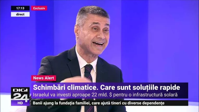 Davin Saranga: In Israel sunt sute de companii care cauta solutii pentru reducerea poluarii