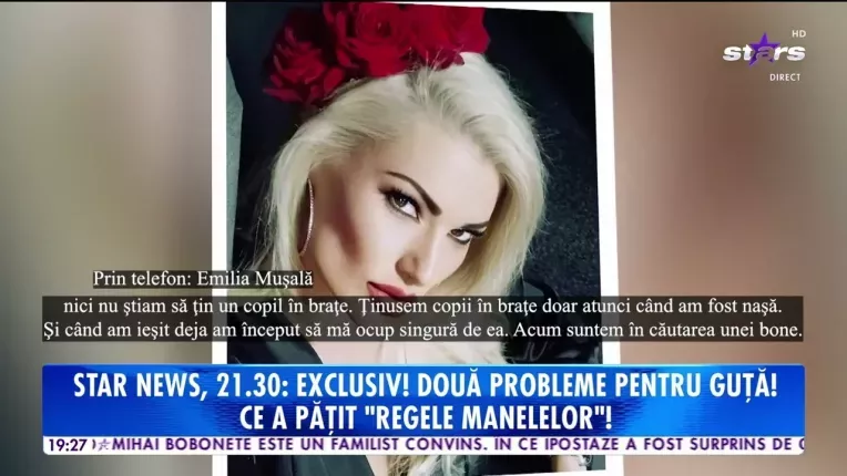 De ce nu-l are Emilia Musala alaturi pe tatal copilului ei, desi a nascut recent