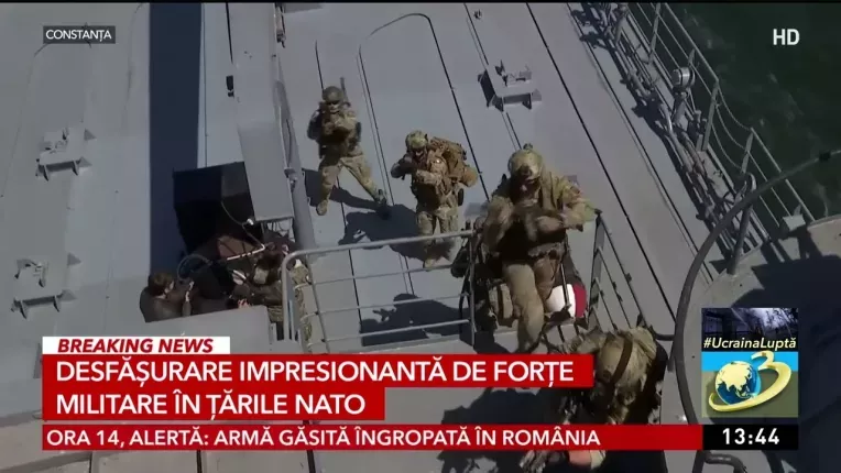 Desfasurare impresionanta de forte militare in tarile NATO