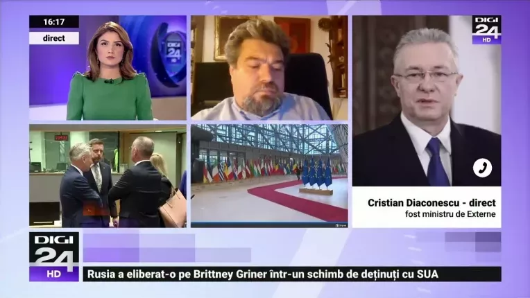 Diaconescu: In acest moment Europa isi retrage garantiile de securitate pentru Romania si Bulgaria