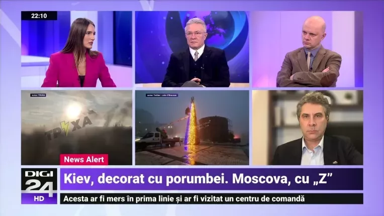 Diaconescu: Tinta Moscovei este clara - poporul ucrainean fie sa se aseze in genunchi, fie sa fuga