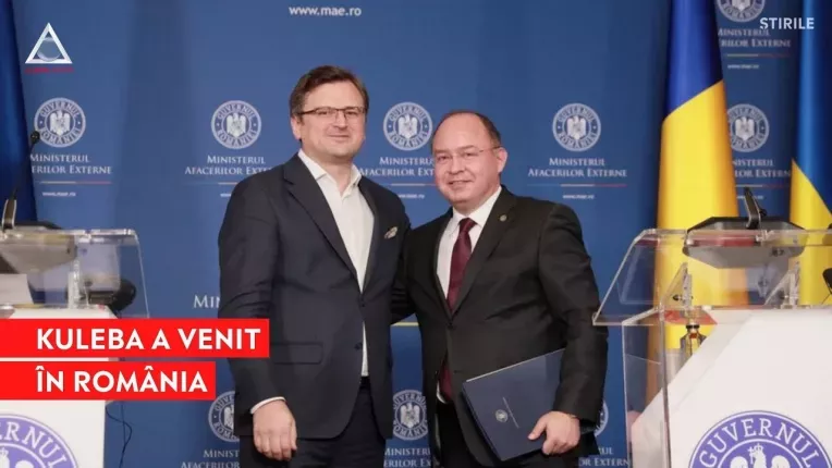 Dmytro Kuleba si Bogdan Aurescu, declaratii de presa