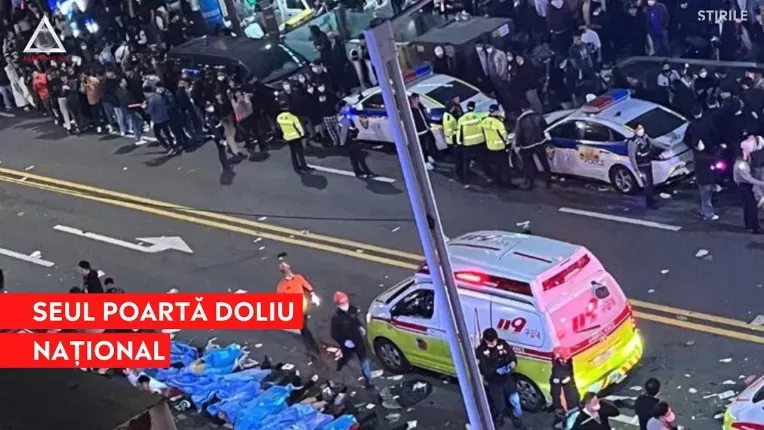 Doliu national in Seul dupa tragedia de Halloween