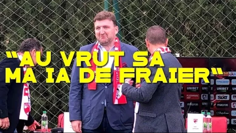 Dorin Serdean: "Au vrut sa ma ia de fraier"
