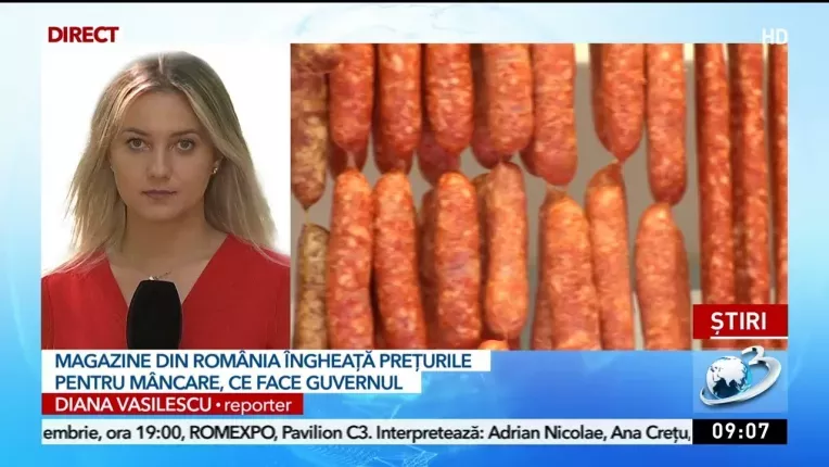 Doua mari lanturi de supermarketuri din Romania au inghetat preturile pentru anumite produse de baza