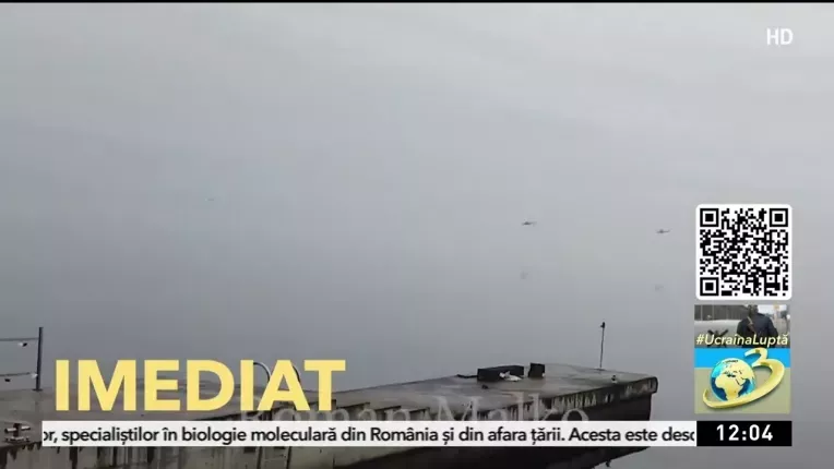 Elicoptere rusesti doborate de militarii ucraineni langa Kiev