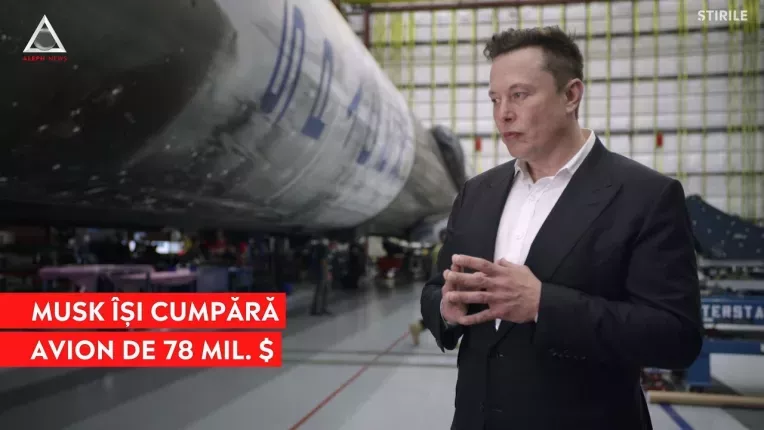 Elon Musk a cumparat cel mai mare private jet din lume