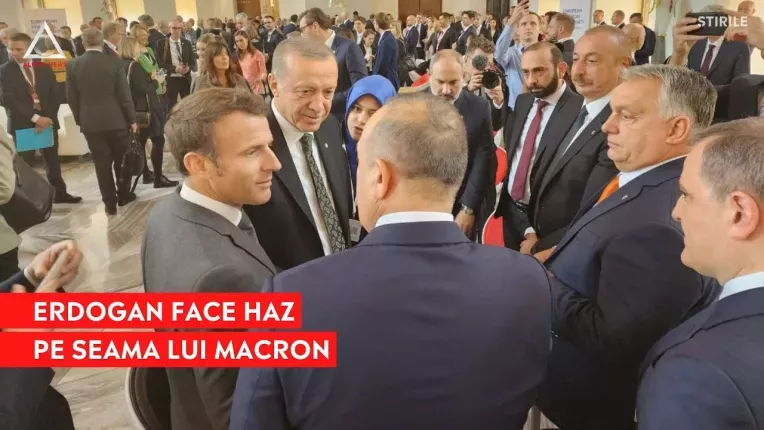 Erdogan il ironizeaza pe Macron