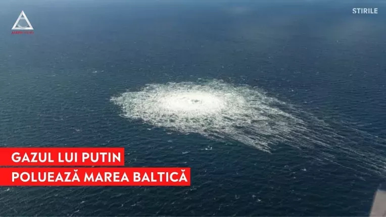 Europa investigheaza incidente la  conductele rusesti care trec pe sub Marea Baltica
