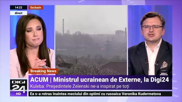 Exclusiv. Dmitro Kuleba: Fiind Pastele, ii rog pe romani sa se roage pentru aparatorii Ucrainei