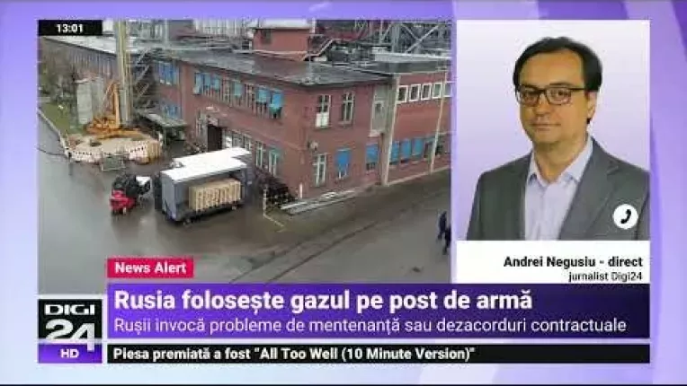 Gazprom reduce livrarile de gaze catre Franta