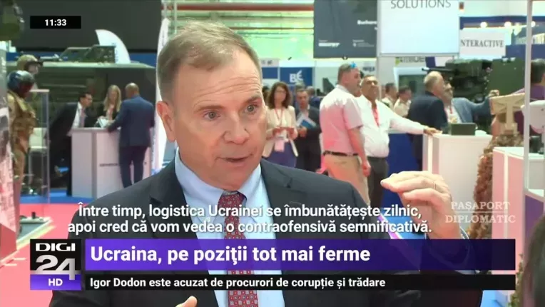 Gen. Ben Hodges: Logistica Ucrainei se imbunatateste. Vom vedea o contraofensiva semnificativa