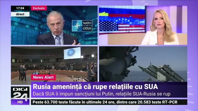 Geoana: Conflictul si escaladarea situatiei din Ucraina de catre Rusia ar avea consecinte severe