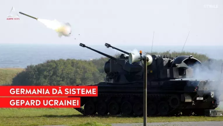 Germania inarmeaza Ucraina cu sisteme Gepard