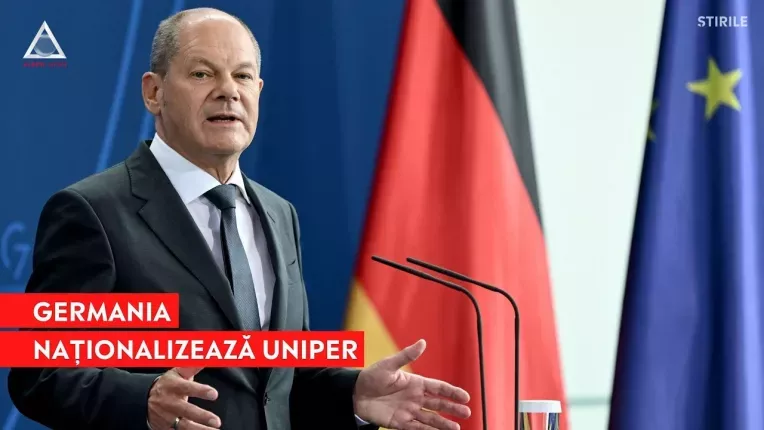 Germania nationalizeaza Uniper, principalul client al Gazprom