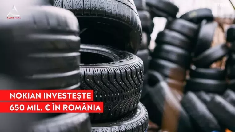 Gigantul Nokian Tyres va construi o noua fabrica de anvelope in Romania