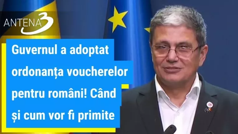 Guvernul a adoptat ordonanta voucherelor pentru romani! Cand si cum vor fi primite