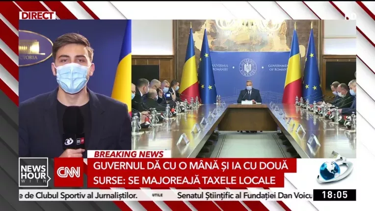 Guvernul da cu o mana si ia cu doua. Se majoreaza taxele locale
