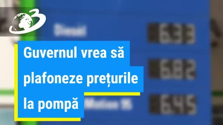 Guvernul vrea sa plafoneze preturile la pompa