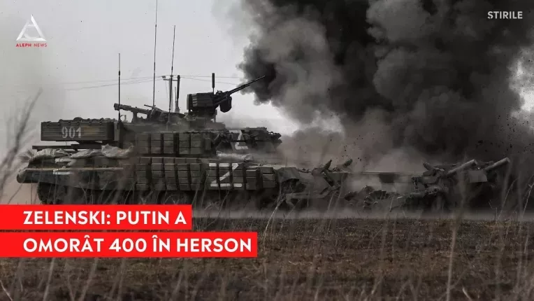Herson ramane un pericol. Mai multi ucraineni au murit incercand sa curete zona de mine