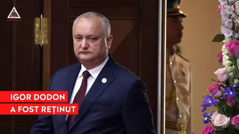 Igor Dodon, fostul presedinte al Republicii Moldova, a fost retinut pentru 72 de ore