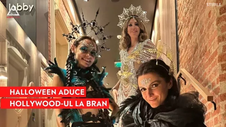 Imagini de la Castelul Bran, de la petrecerea VIP-urilor