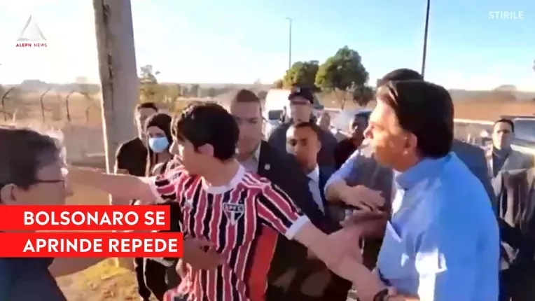 In plina campanie electorala, Bolsonaro a intrat intr-o altercatie cu un influencer
