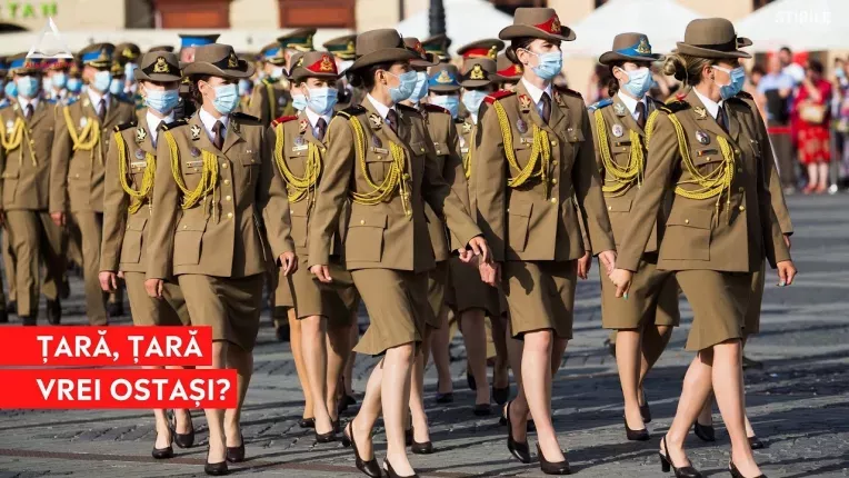 In prezent, 10% din personalul Armatei Romane este format din femei