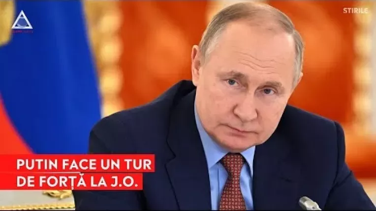 Incep Jocurile Olimpice. Putin, principalul invitat la inaugurare