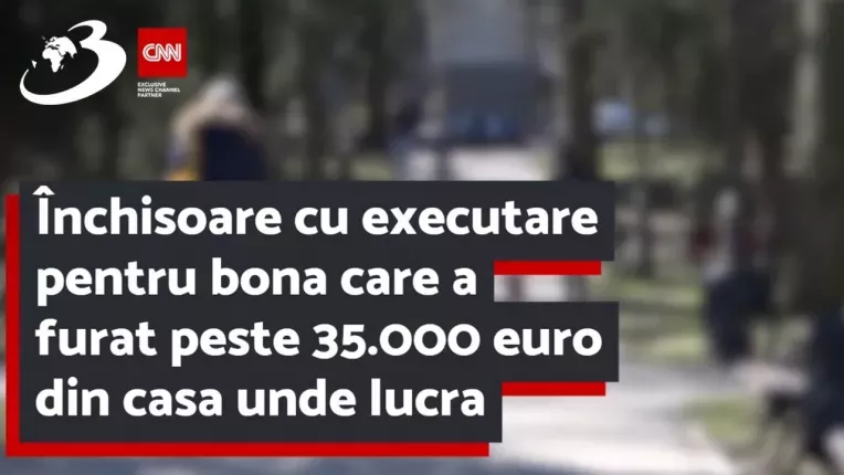 Inchisoare cu executare pentru bona care a furat peste 35.000 euro din casa unde lucra