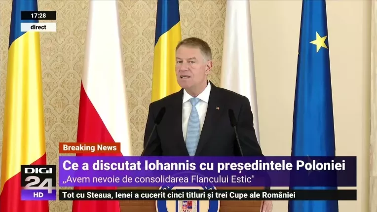 Iohannis: Am decis cu presedintele Poloniei sa organizam la Bucuresti un Summit in format B9