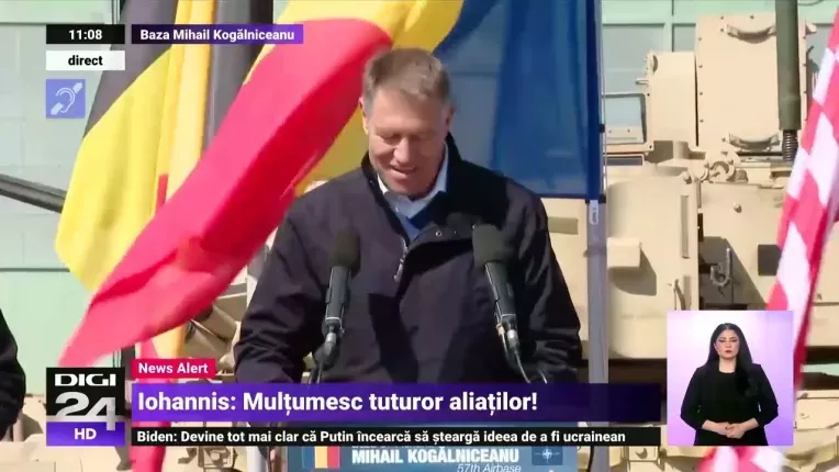 Iohannis: Vom continua eforturile de a asigura raspunsul prompt, hotarat si robust al NATO